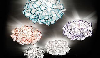 «CLIZIA» – яркие светильники из материала Opalflex
