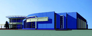 Группа MODUL продолжает работы на строительстве Ледового дворца в подмосковном городе Балашиха.