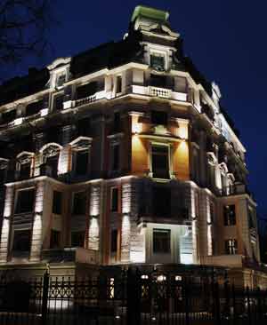 Реализован проект архитектурного освещения жилого комплекса на проспекте Динамо