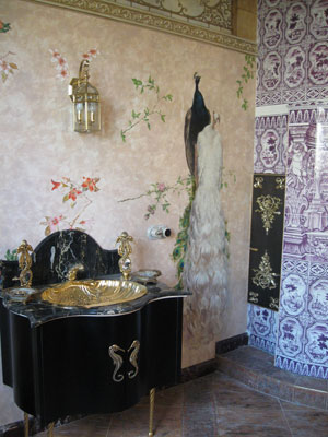 Реставратор представил креативное решение для ванной комнаты