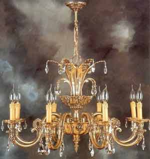 Люстра Riperlamp в салоне "Модуль-Электро" на Большой Монетной